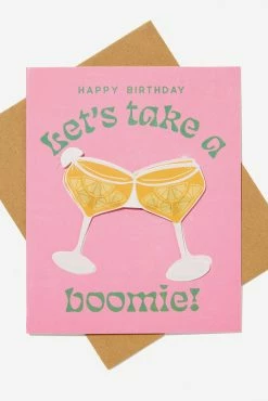 Typo Premium Funny Birthday Card