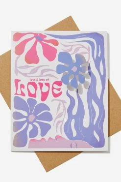 Typo Premium Love Card