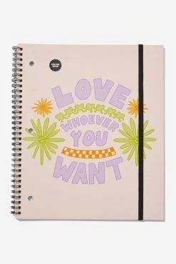 Typo College Ruled Spinout Notebook V