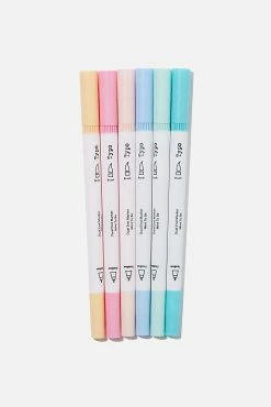 Typo Dual Markers 6Pk