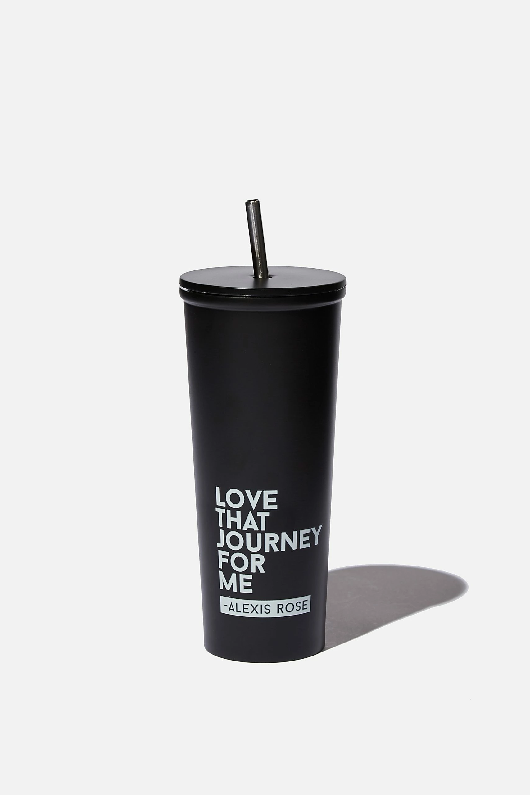 Typo Schitts Creek Metal Smoothie Cup 1 Typo Schitts Creek Metal Smoothie Cup