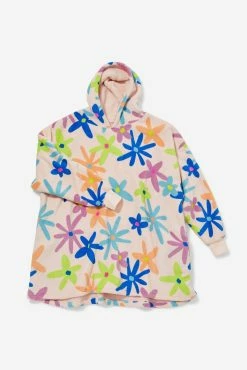 Typo Slounge Around Oversized Hoodie