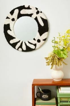 Alternative view of Typo Tufted Mirror