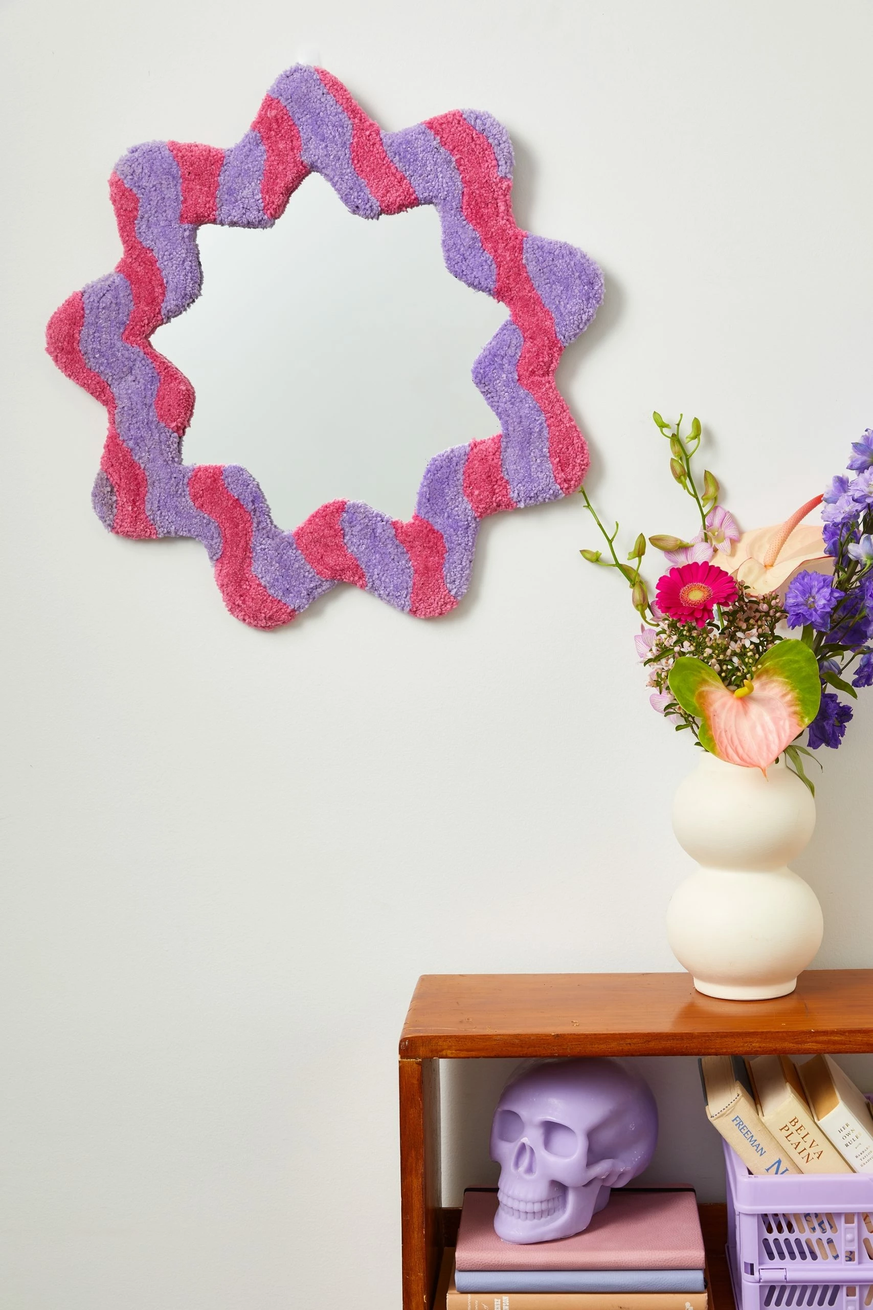Typo Tufted Mirror 2 Typo Tufted Mirror - Image 2