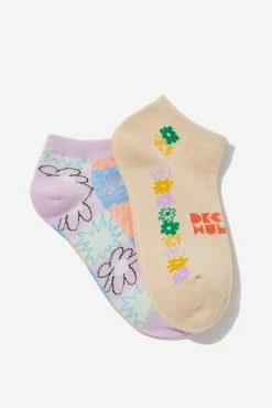 Typo 2 Pk Of Ankle Socks