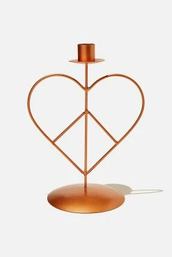 Typo Metal Shaped Candle Holder