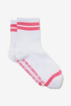Typo Womens Quarter Crew Sock