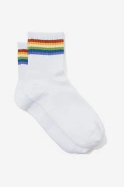 Typo Womens Quarter Crew Sock