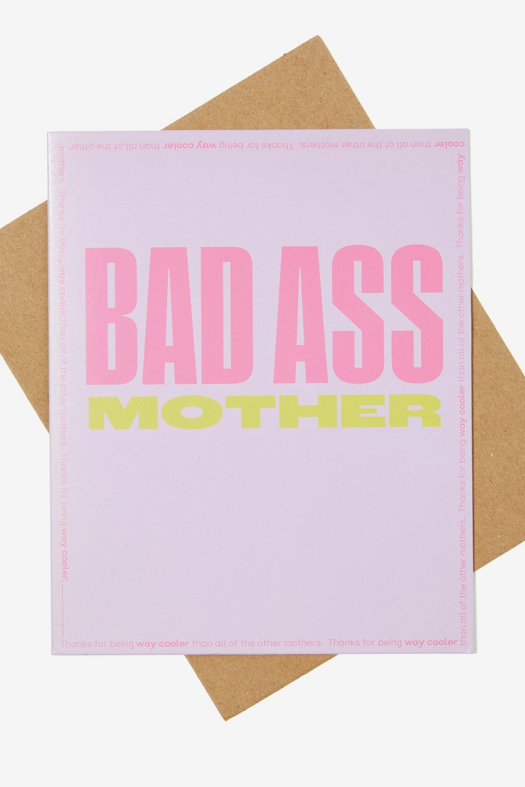 Typo Mothers Day Card 2023