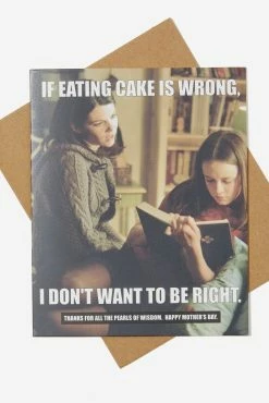Typo Gilmore Girls Mothers Day Card