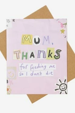 Typo Mothers Day Card 2023