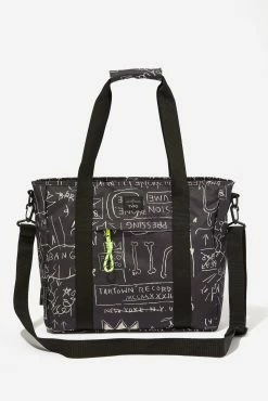 Typo Basquiat Urban Shoulder Tote