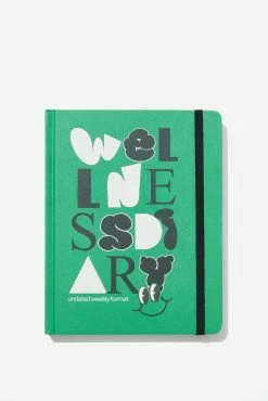 Typo Small Undated Wellness Diary