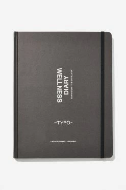 Typo Large Undated Wellness Diary