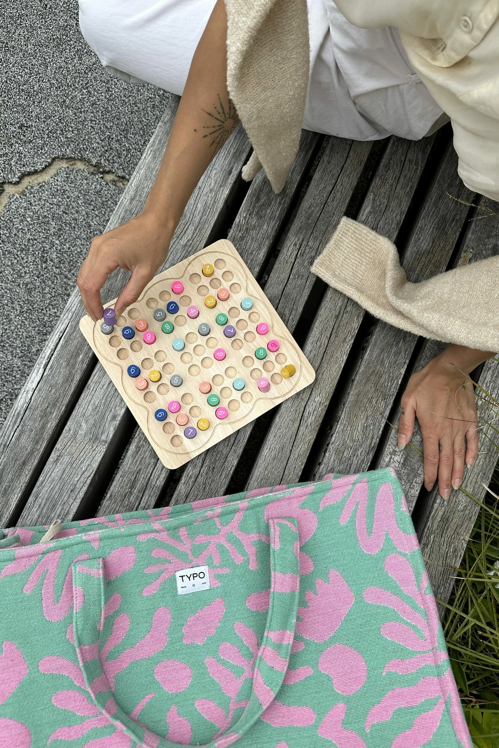 Typo Wooden Sudoku - Image 2