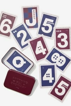 Alternative view of Typo Artist Series Playing Cards