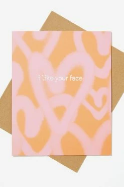 Typo Love Card